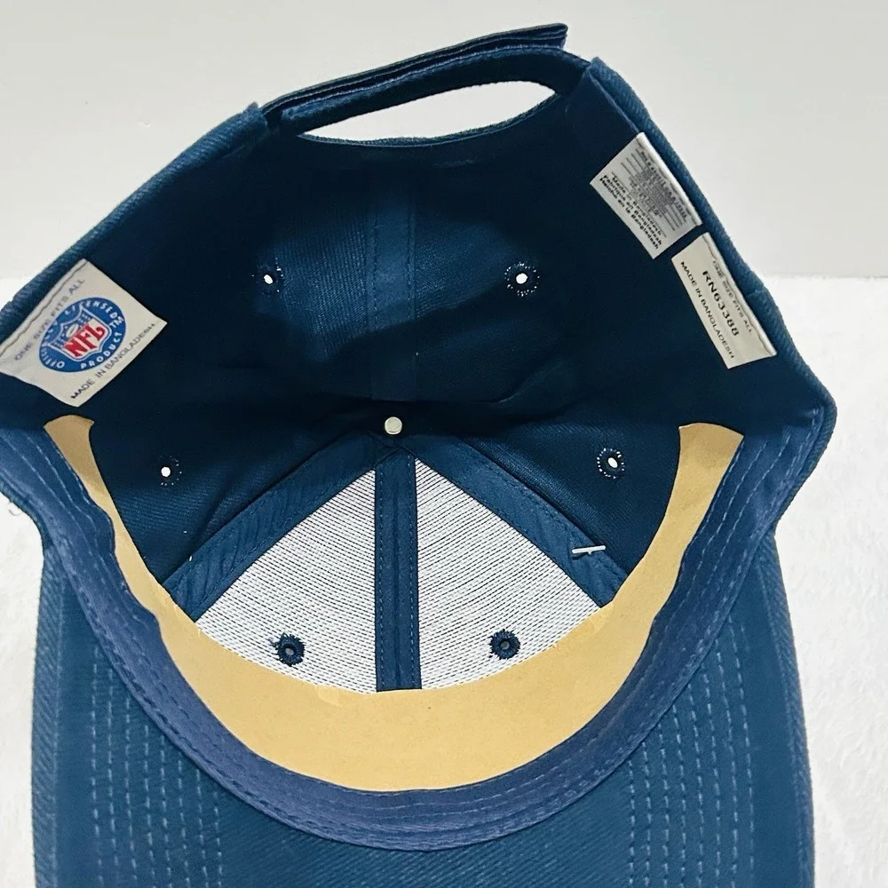 Game Day Tennessee Titans Team Adjustable Hat Cap Strap Blue‎ NFL Football